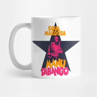 Manu Dibango - Soul Makossa: Funk Icon Tribute Design for T-Shirts Mug